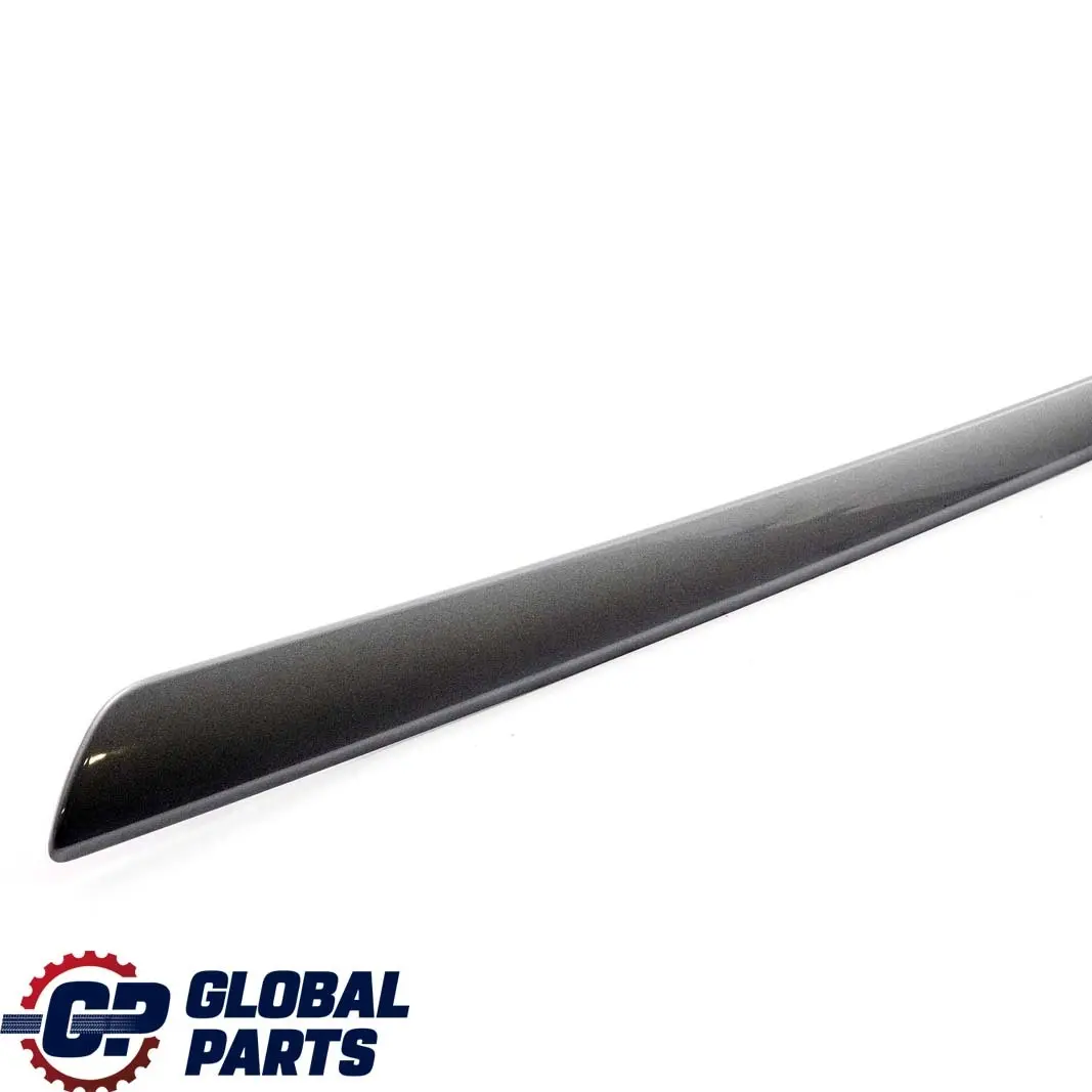 BMW 5 Series E60 E61 LCI 2 Decor Strip Trim Door Rear Left N/S High Gloss Grey - SKU 6984676-2 - Part number 6984675