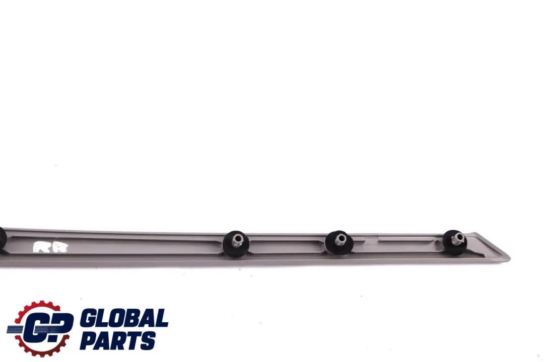 BMW E60 E61 LCI Dekorstreifen Türverkleidung Hinten Rechts O/S Spacegrau Grau - SKU 6984676 - Teilenummer 6984676