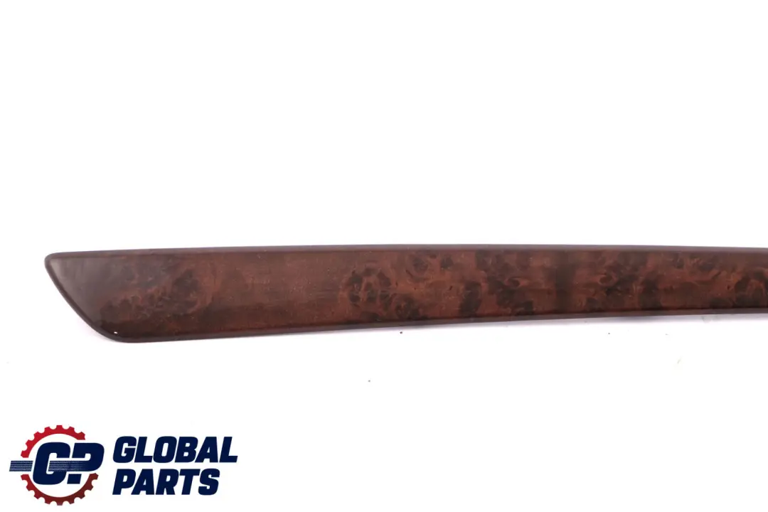 BMW 5 Series E60 E61 LCI Decor Strip Trim Door Rear Right O/S Poplar Wood Dark - SKU 6984686 - Part number 6984686