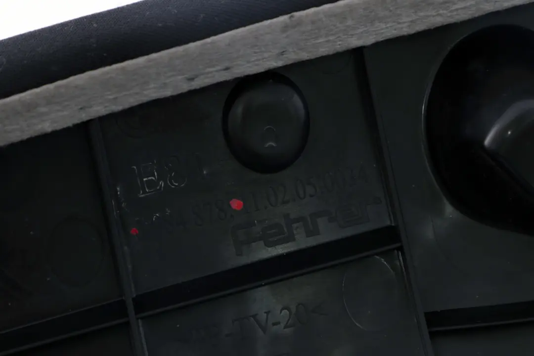 Seitenteil Stoff hinten rechts ELEKTRA ANTHRACITE für BMW 1 er E81 E82 mit Teilenummer 6984878 BMW 1 er E81 E82 Seitenteil Stoff hinten rechts ELEKTRA ANTHRACITE - SKU 6984878 - Teilenummer 6984878