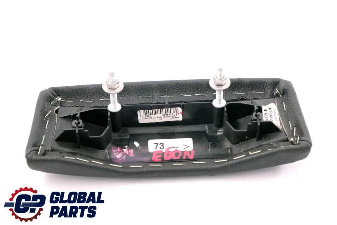 Podłokietnik Pokrywa Konsoli Tylna Czarny do BMW E60 E61 LCI o numerze 6985247 BMW E60 E61 LCI Podłokietnik Pokrywa Konsoli Tylna Czarny - SKU 6985247 - Numer Części 6985247