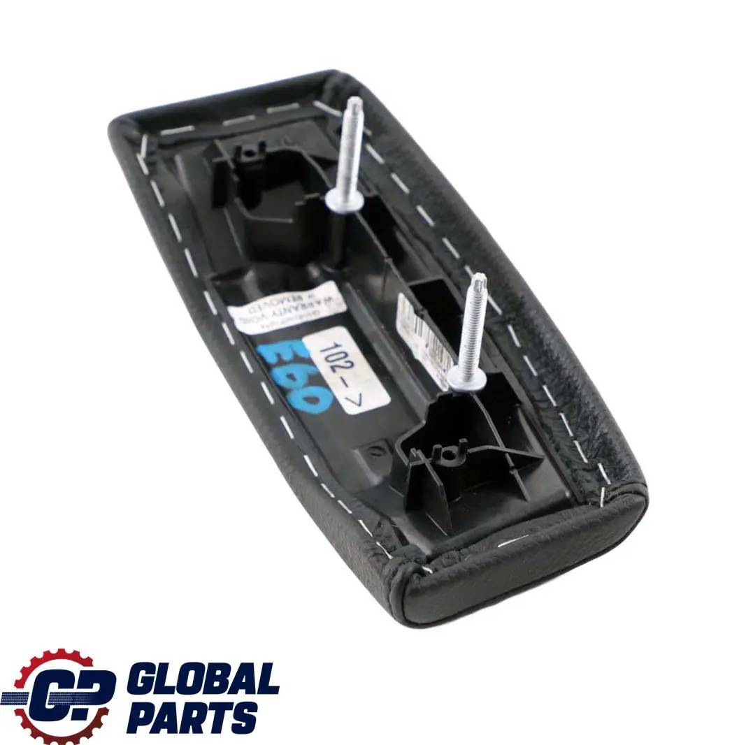 BMW E60 E61 LCI Coperchio Console Centrale Posteriore Nero Schwarz - SKU 6985250 - Numero di parte 6985250