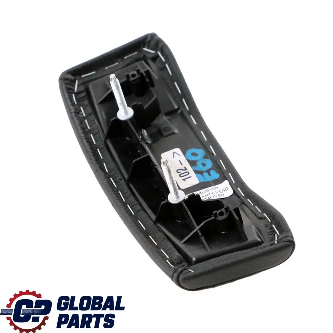 BMW E60 E61 LCI Coperchio Console Centrale Posteriore Nero Schwarz - SKU 6985250 - Numero di parte 6985250