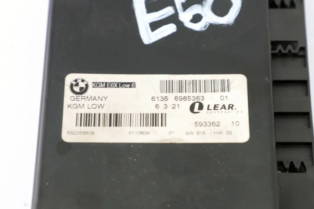 Moduł Gateway 6135 do BMW E60 E61 E63 E64 o numerze 6985363 BMW E60 E61 E63 E64 Moduł Gateway 6135 - SKU 6985363 - Numer Części 6985363