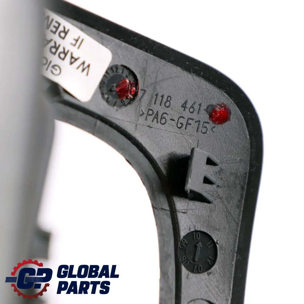 Front Left Seat N/S Release Cover Trim Black 7118461 to BMW 1 3 Series E81 E82 E92 with Part number 6985581 BMW 1 3 Series E81 E82 E92 Front Left Seat N/S Release Cover Trim Black 7118461 - SKU 6985581 - Part number 6985581