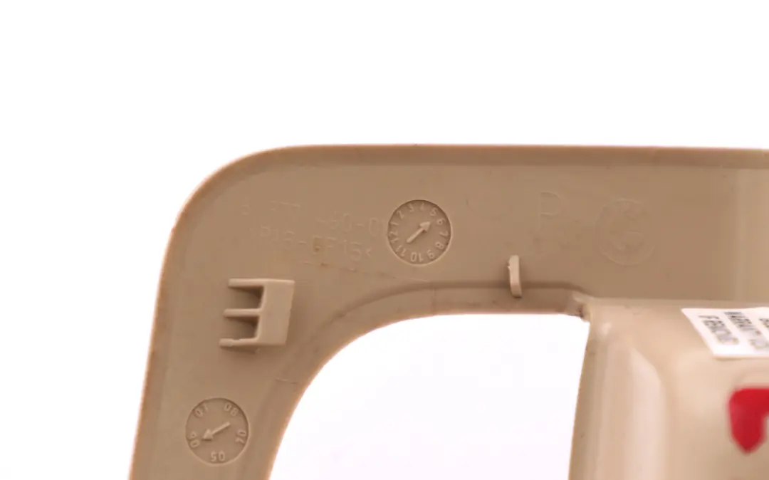 BMW 3 Series E92 E92N Front Right Seat Release Cover Trim Cream Beige 6977460 - SKU 6985592 - Part number 6985592