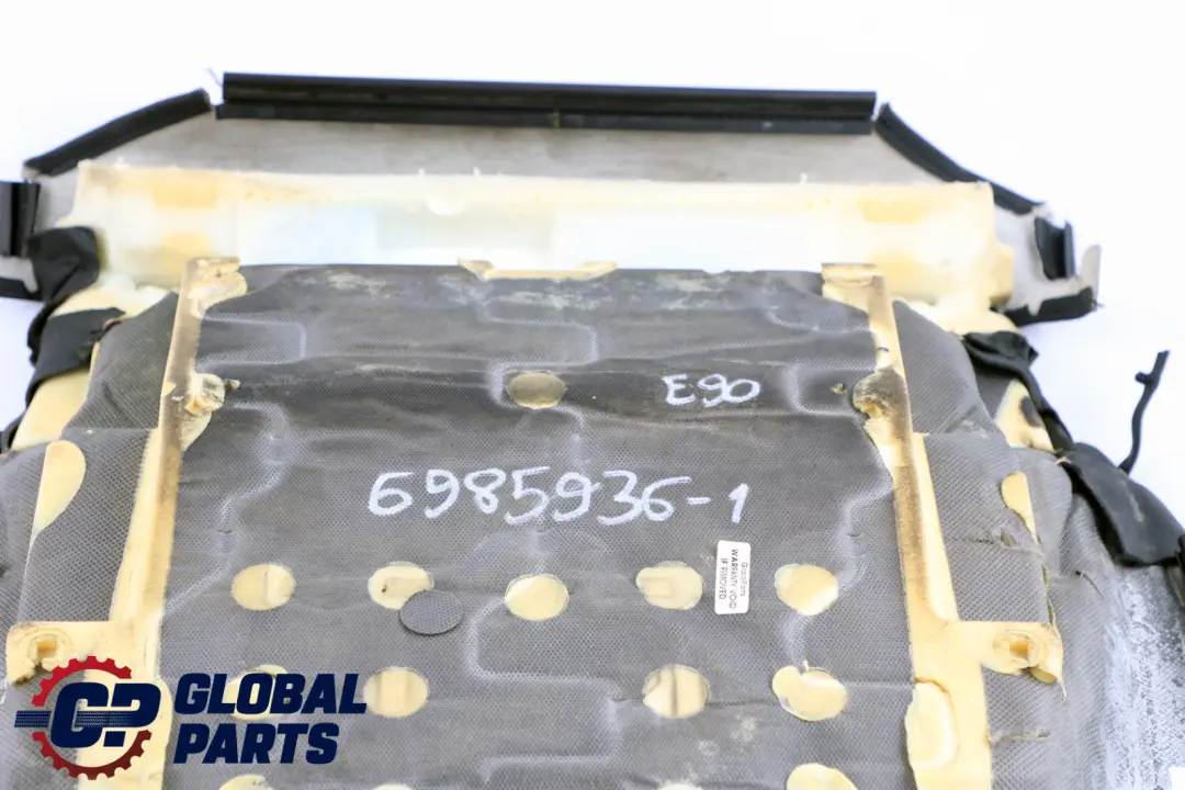 BMW 3 Series E90 E91 1 Black Leather Interior Front Left Right N/O/S Seat Cover - SKU 6985936-1 - Part number 6985936