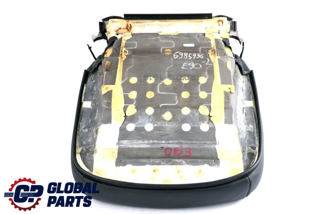 Leather Front Left Right N/O/S Seat Cover to BMW 3 Series E90 E91 2 Black with Part number 6985936 BMW 3 Series E90 E91 2 Black Leather Front Left Right N/O/S Seat Cover - SKU 6985936-2 - Part number 6985936