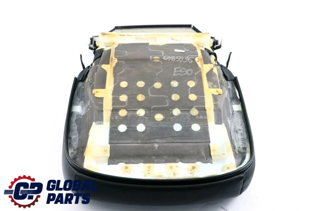 BMW E90 E91 Schwarz Leder Interieur vorne links rechts Sitzbezug - SKU 6985936 - Teilenummer 6985936