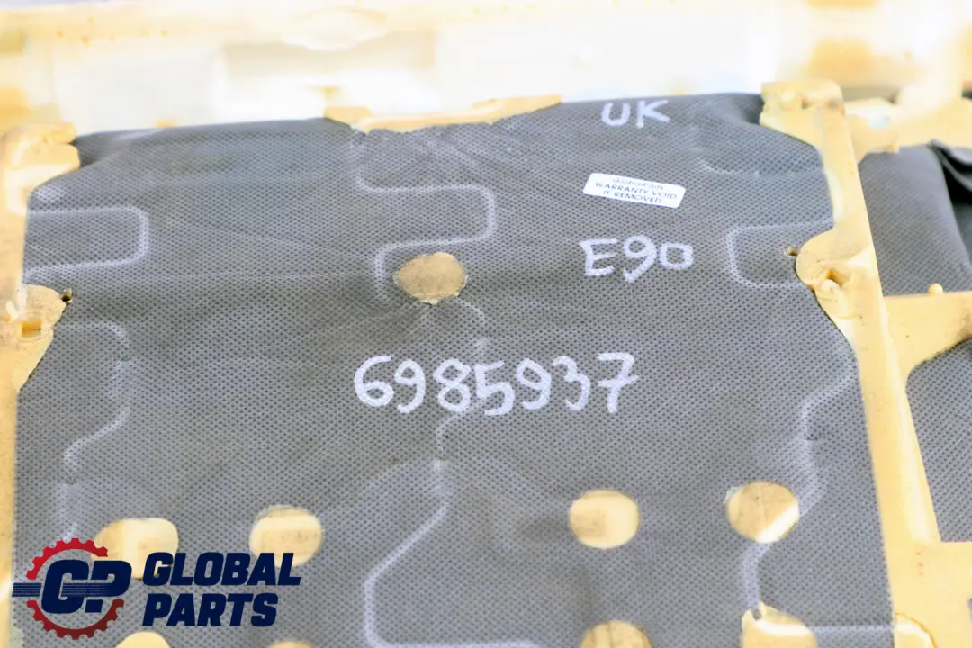 BMW 3 Reihe E90 E91 Bezug Sitz Leder Vorne Links Rechts Grau - SKU 6985937 - Teilenummer 6985937