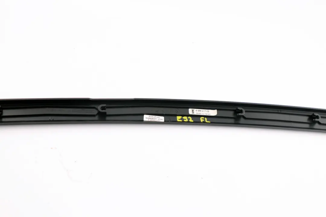 BMW 3 Series E92 E93 Zierleiste Blendenabdeckung vorne links Diamant - SKU 6986217 - Teilenummer 6986217