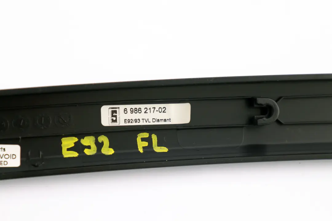 BMW E92 E93 Bande décorative du panneau de garniture avant gauche Diamant - SKU 6986217 - Numéro de pièce 6986217