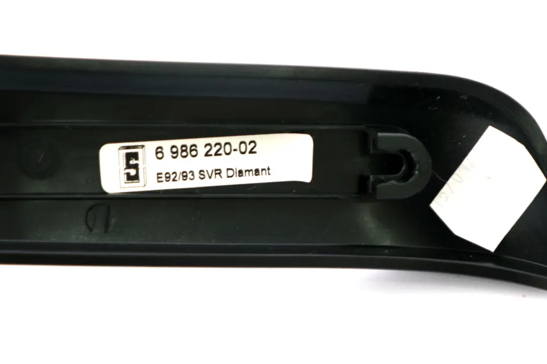 BMW E92 E93 Banda Decorativa Panel Cubierta Trasera Derecha Diamant - SKU 6986220 - Número de pieza 6986220
