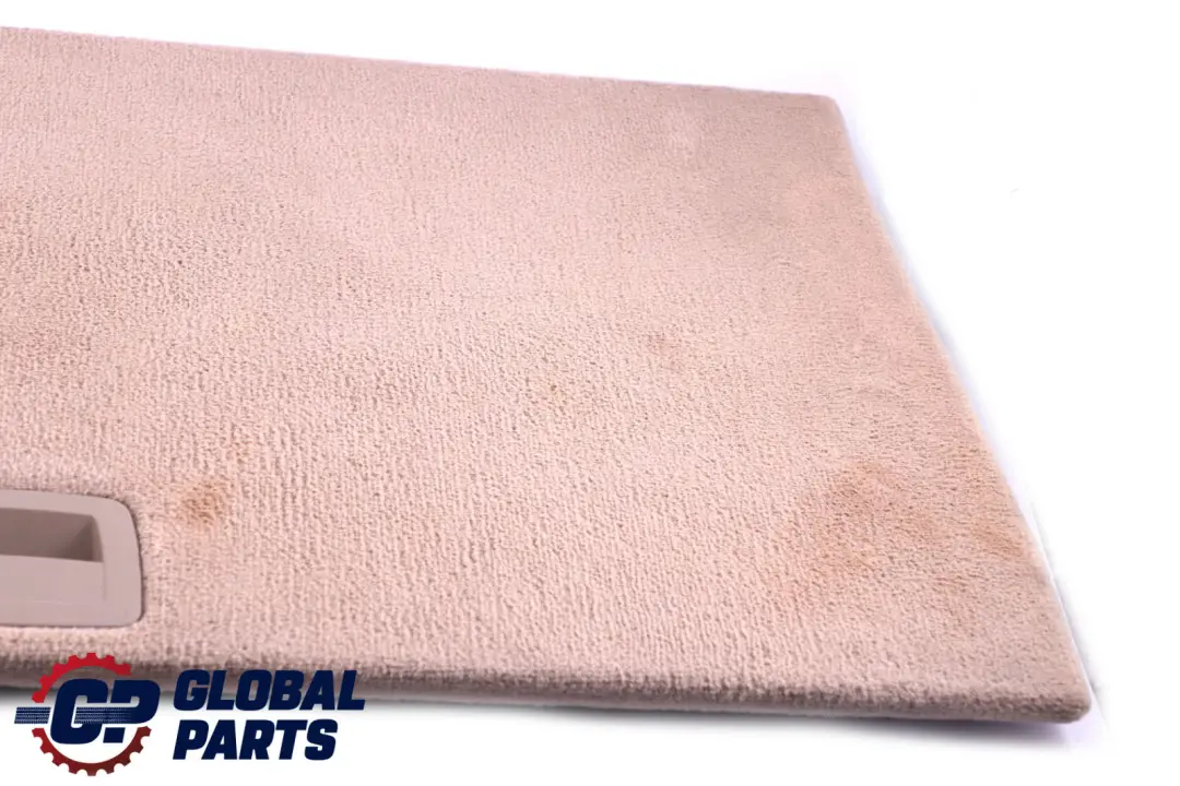 Boot Trunk Front Floor Carpet Liner Creambeige to BMW 5 Series E61 with Part number 6987031 BMW 5 Series E61 Boot Trunk Front Floor Carpet Liner Creambeige - SKU 6987031 - Part number 6987031