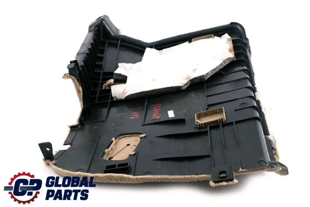 Panel Left N/S Trunk Boot Trim Piece Carpet Creambeige to BMW 5 Series E61 with Part number 6987035 BMW 5 Series E61 Panel Left N/S Trunk Boot Trim Piece Carpet Creambeige - SKU 6987035 - Part number 6987035