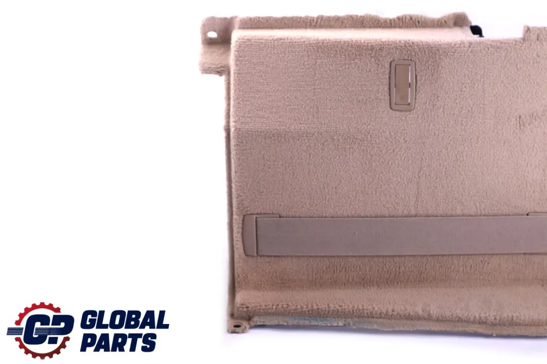 Panel Left N/S Trunk Boot Trim Piece Carpet Creambeige to BMW 5 Series E61 with Part number 6987035 BMW 5 Series E61 Panel Left N/S Trunk Boot Trim Piece Carpet Creambeige - SKU 6987035 - Part number 6987035