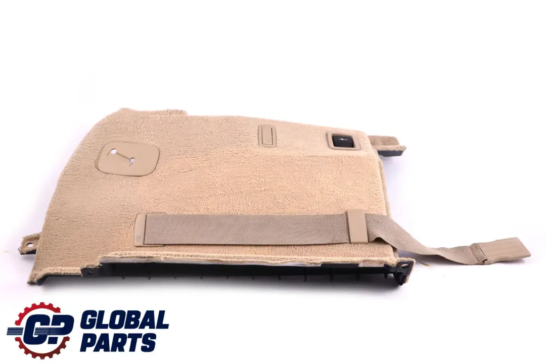 Panel Right O/S Trunk Boot Trim Carpet Creambeige to BMW 5 Series E61 with Part number 6987036 BMW 5 Series E61 Panel Right O/S Trunk Boot Trim Carpet Creambeige - SKU 6987036 - Part number 6987036