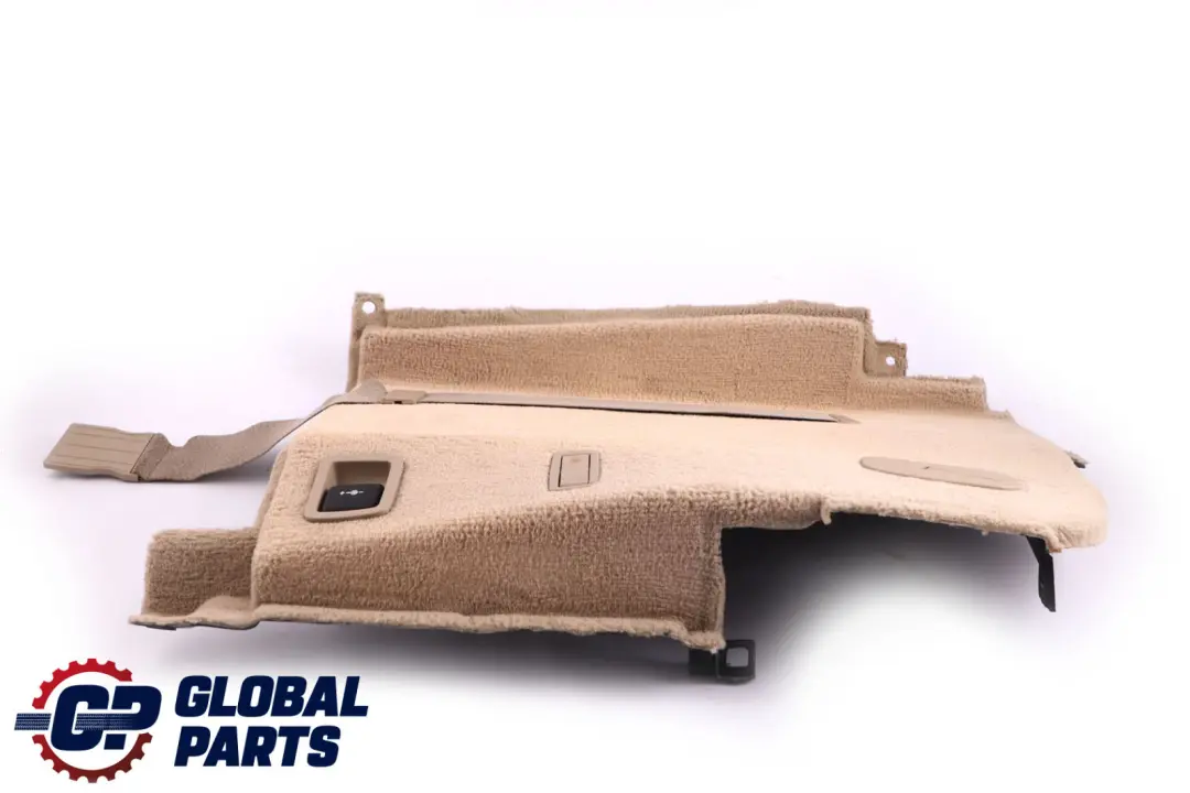 BMW 5 Series E61 Panel Right O/S Trunk Boot Trim Carpet Creambeige - SKU 6987036 - Part number 6987036