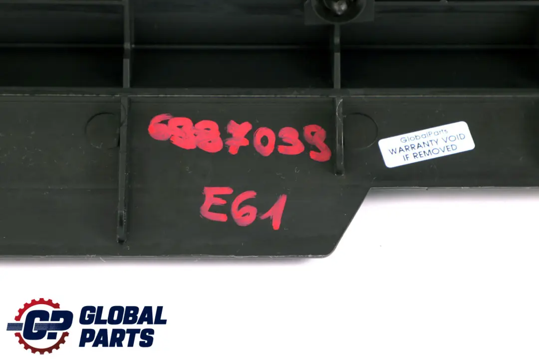 BMW 5 Series E61 E61N Touring Boot Trunk Lid Cross Member Covering Beige - SKU 6987039 - Part number 6987039