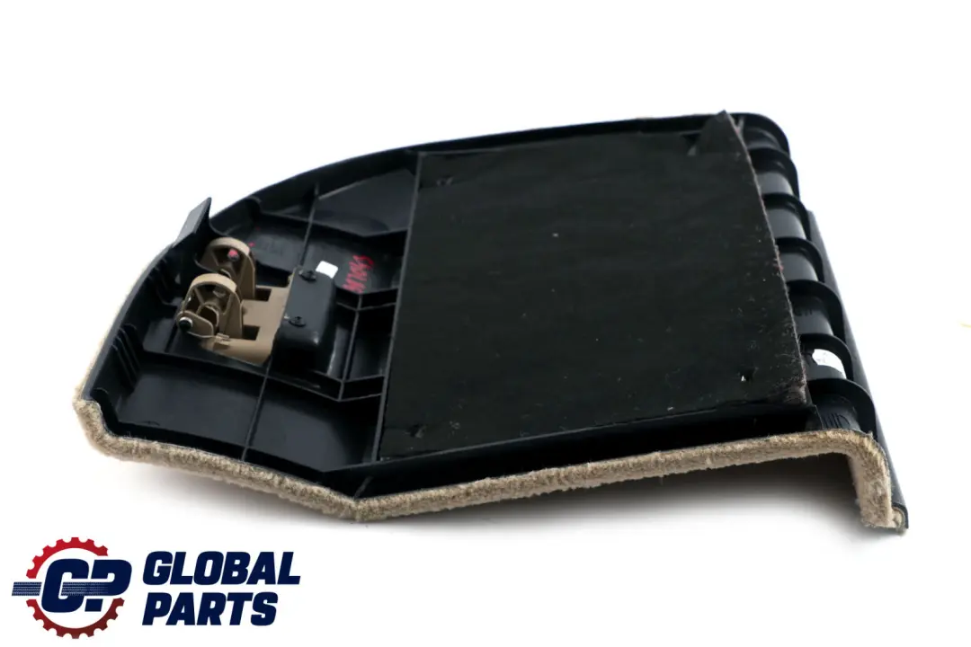 Left N/S Trunk Rear Carpet Flap Boot Creambeige to BMW 5 Series E61 with Part number 6987043 BMW 5 Series E61 Left N/S Trunk Rear Carpet Flap Boot Creambeige - SKU 6987043 - Part number 6987043