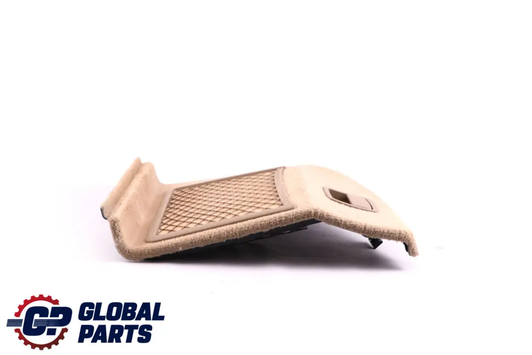 Left N/S Trunk Rear Carpet Flap Boot Creambeige to BMW 5 Series E61 with Part number 6987043 BMW 5 Series E61 Left N/S Trunk Rear Carpet Flap Boot Creambeige - SKU 6987043 - Part number 6987043