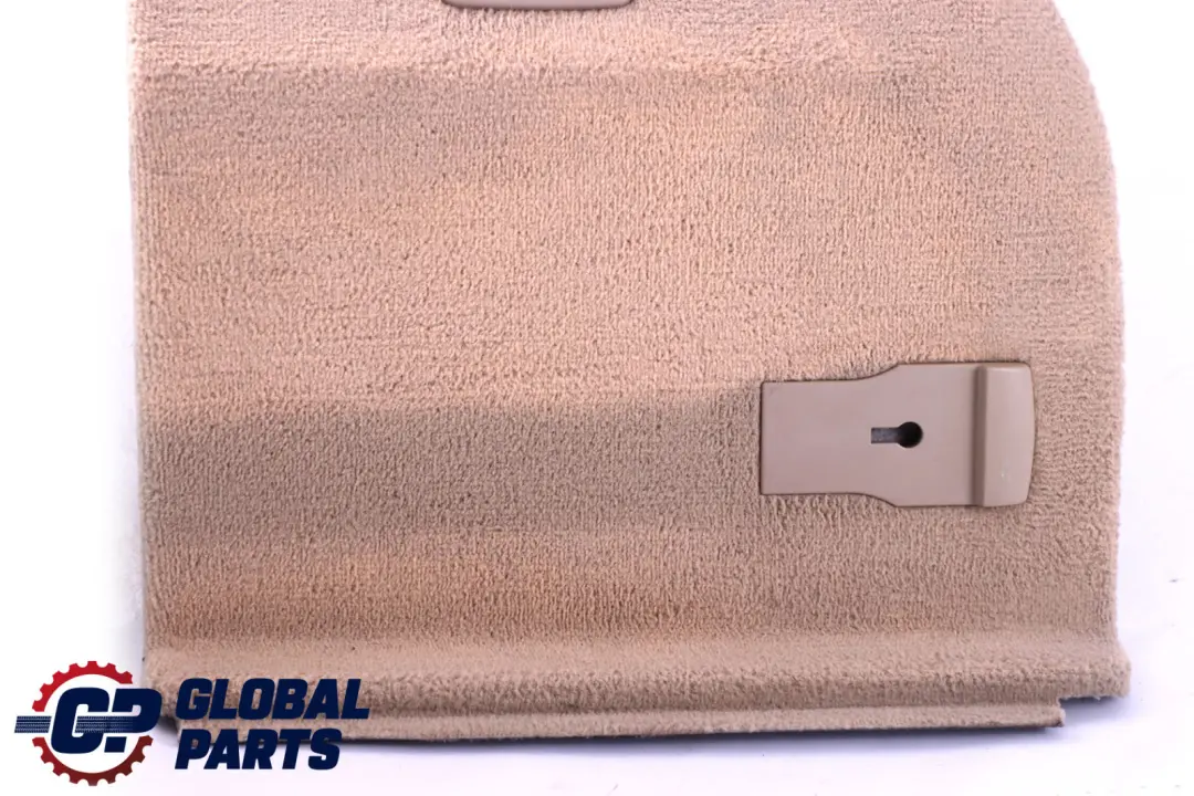 BMW 5 er E61 E61N Klappe Gepäckraum Rechts Schwarz Creambeige - SKU 6987044 - Teilenummer 6987043
