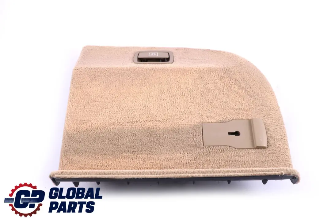 Right O/S Trunk Rear Carpet Flap Boot Creambeige to BMW 5 Series E61 with Part number 6987043 BMW 5 Series E61 Right O/S Trunk Rear Carpet Flap Boot Creambeige - SKU 6987044 - Part number 6987043