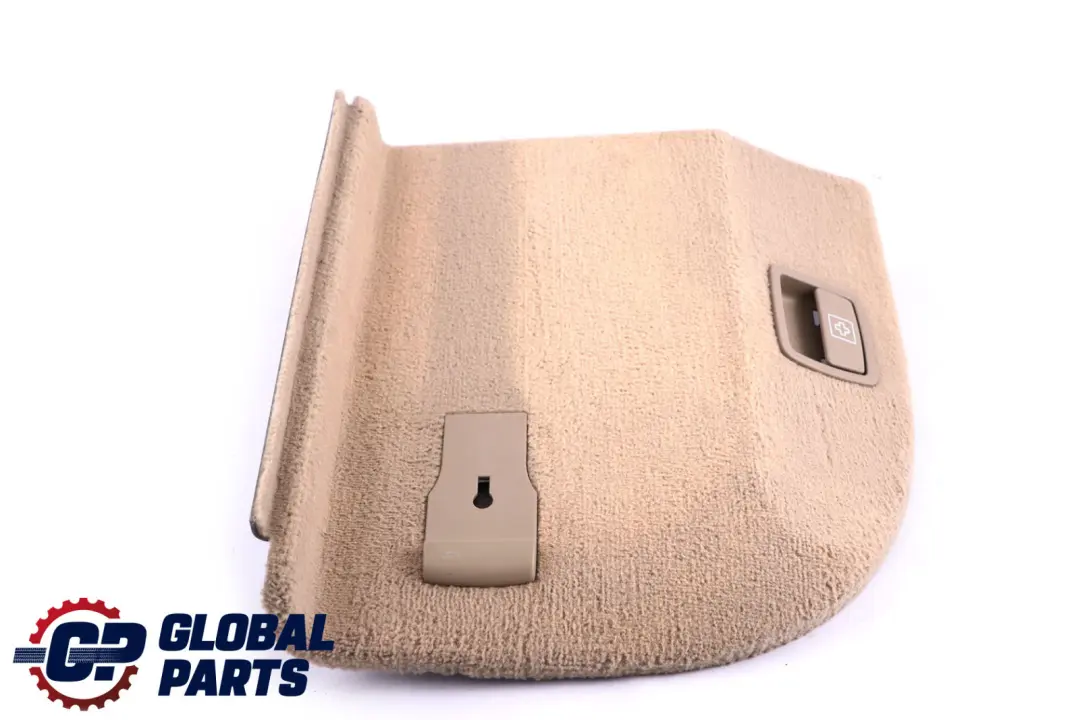 BMW 5 er E61 E61N Klappe Gepäckraum Rechts Schwarz Creambeige - SKU 6987044 - Teilenummer 6987043