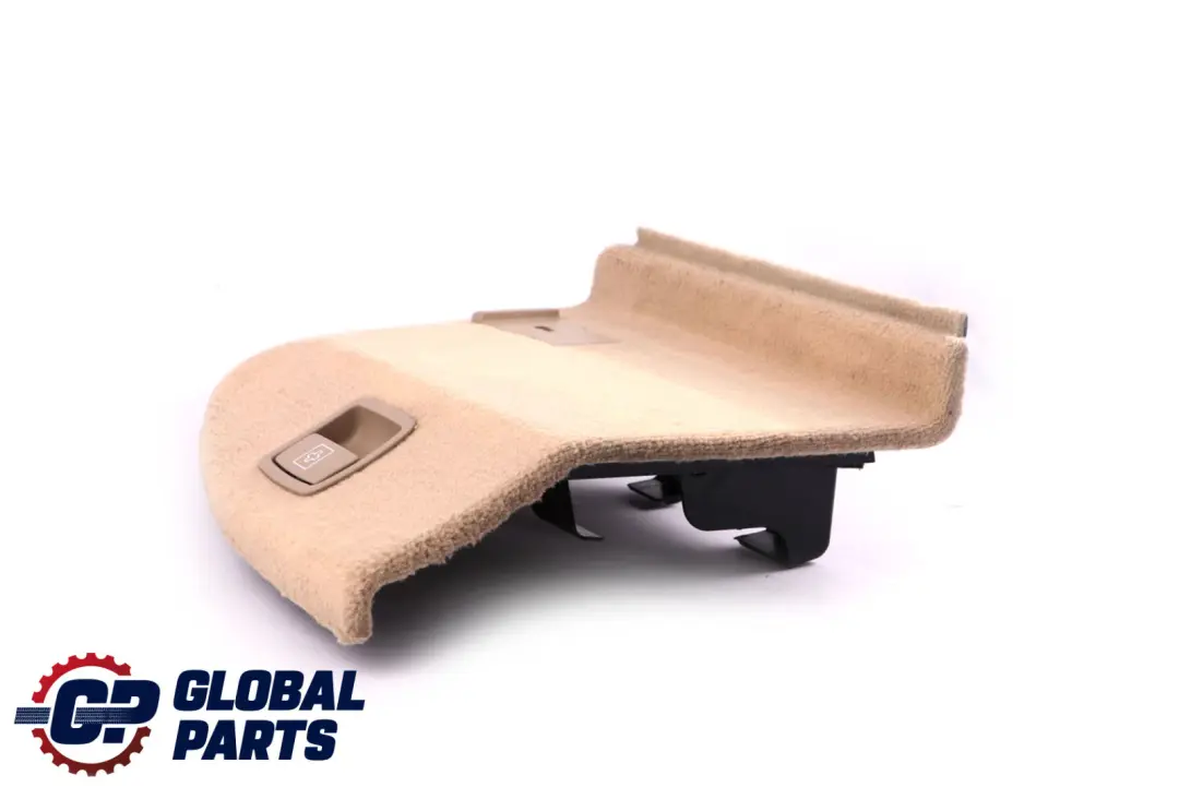 BMW 5 er E61 E61N Klappe Gepäckraum Rechts Schwarz Creambeige - SKU 6987044 - Teilenummer 6987043