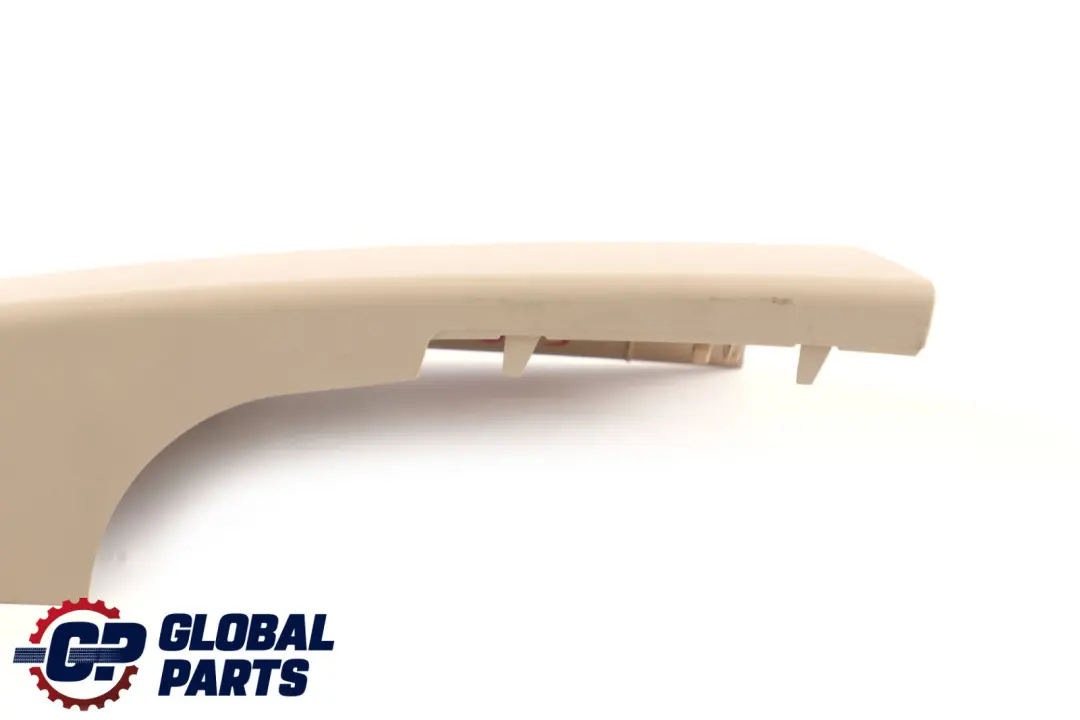 Cubierta Panel Moldura Riel Maletero Izquierdo Beige Crema para BMW E61 LCI con número de pieza 6987049 BMW E61 LCI Cubierta Panel Moldura Riel Maletero Izquierdo Beige Crema - SKU 6987049 - Número de pieza 6987049