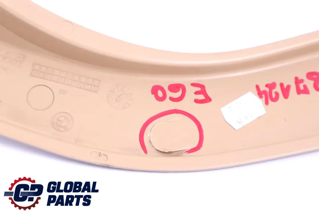 Trim Panel Column Cover Rear Right O/S Cremebeige 7049904 to BMW 5 Series E61 with Part number 6987124 BMW 5 Series E61 Trim Panel Column Cover Rear Right O/S Cremebeige 7049904 - SKU 6987124 - Part number 6987124