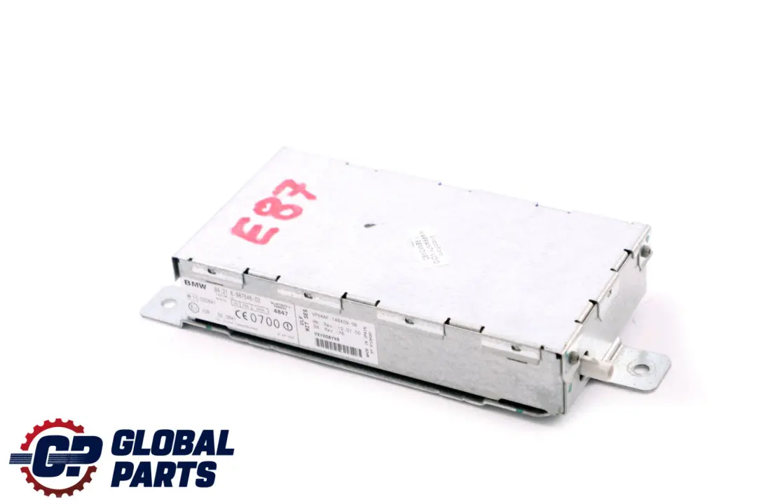 Ladefreisprechelektronik Modul für BMW 1 X5 er E53 E87 mit Teilenummer 6987546 BMW 1 X5 er E53 E87 Ladefreisprechelektronik Modul - SKU 6987546 - Teilenummer 6987546
