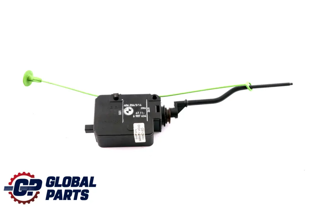 E83N Fuel Filler Flap Cover Actuator Opener Mechanism to BMW X3 Series E83 with Part number 6987634 BMW X3 Series E83 E83N Fuel Filler Flap Cover Actuator Opener Mechanism - SKU 6987634 - Part number 6987634