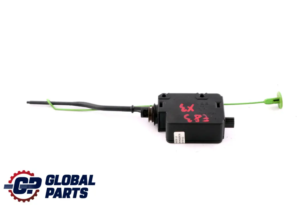E83N Fuel Filler Flap Cover Actuator Opener Mechanism to BMW X3 Series E83 with Part number 6987634 BMW X3 Series E83 E83N Fuel Filler Flap Cover Actuator Opener Mechanism - SKU 6987634 - Part number 6987634