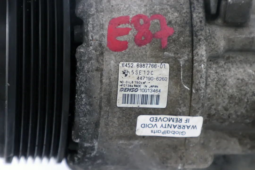 BMW E87 E90 E91 Diesel M47N2 Compresseur D'Air Compresseur Climatisation - SKU 6987766 - Numéro de pièce 6935613