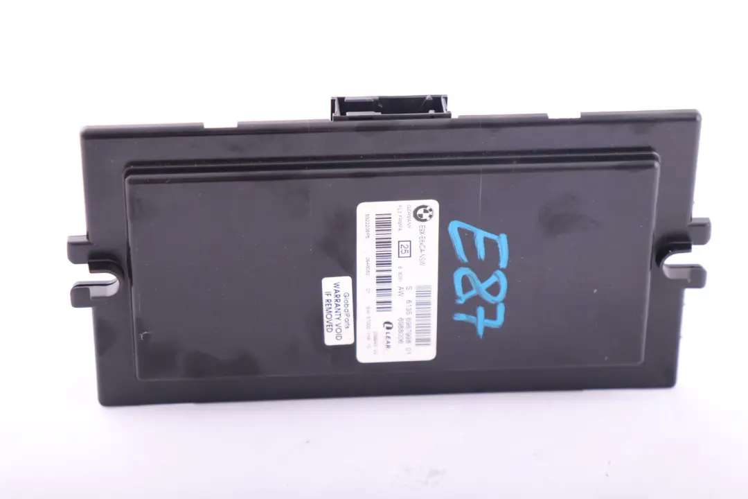 Licht Modul ECU LCM Fußraum Modul PL2FRMFA für BMW E87 mit Teilenummer 6987998 BMW E87 Licht Modul ECU LCM Fußraum Modul PL2FRMFA - SKU 6987998 - Teilenummer 6987998