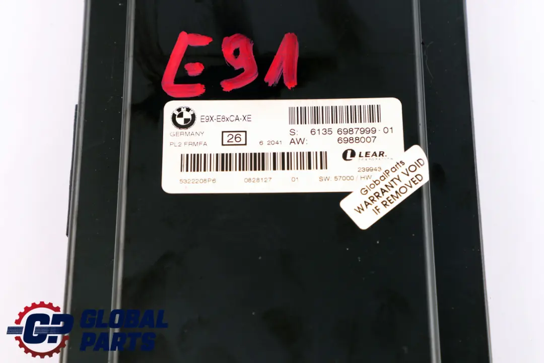 BMW E91 Modulo Luce Xenon Pedaliera Unità di Controllo ECU PL2 FRMFA - SKU 6987999 - Numero di parte 6987999