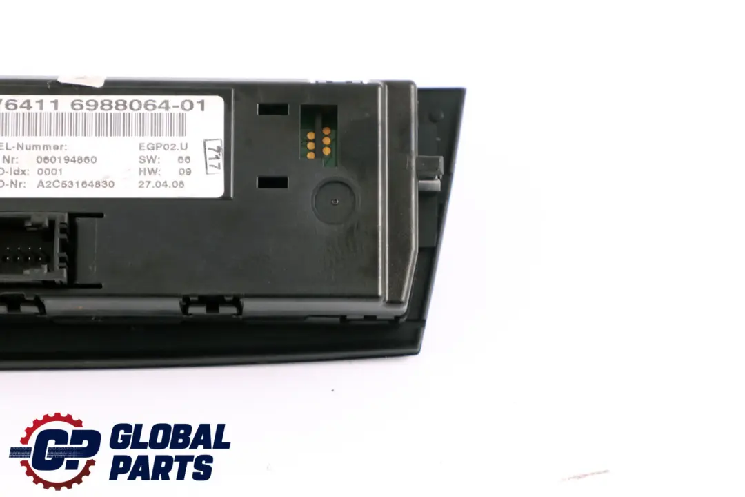 BMW E81 E87 E87N E90 LCI E91 E92 E93 Controllo aria condizionata 6988064 - SKU 6988064-1 - Numero di parte 64116988064