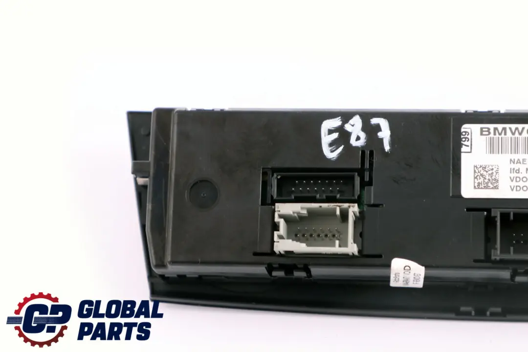 BMW E81 E87 E87N E90 LCI E91 E92 Air Conditioning Control Panel Switch 6988064 - SKU 6988064-1 - Part number 64116988064