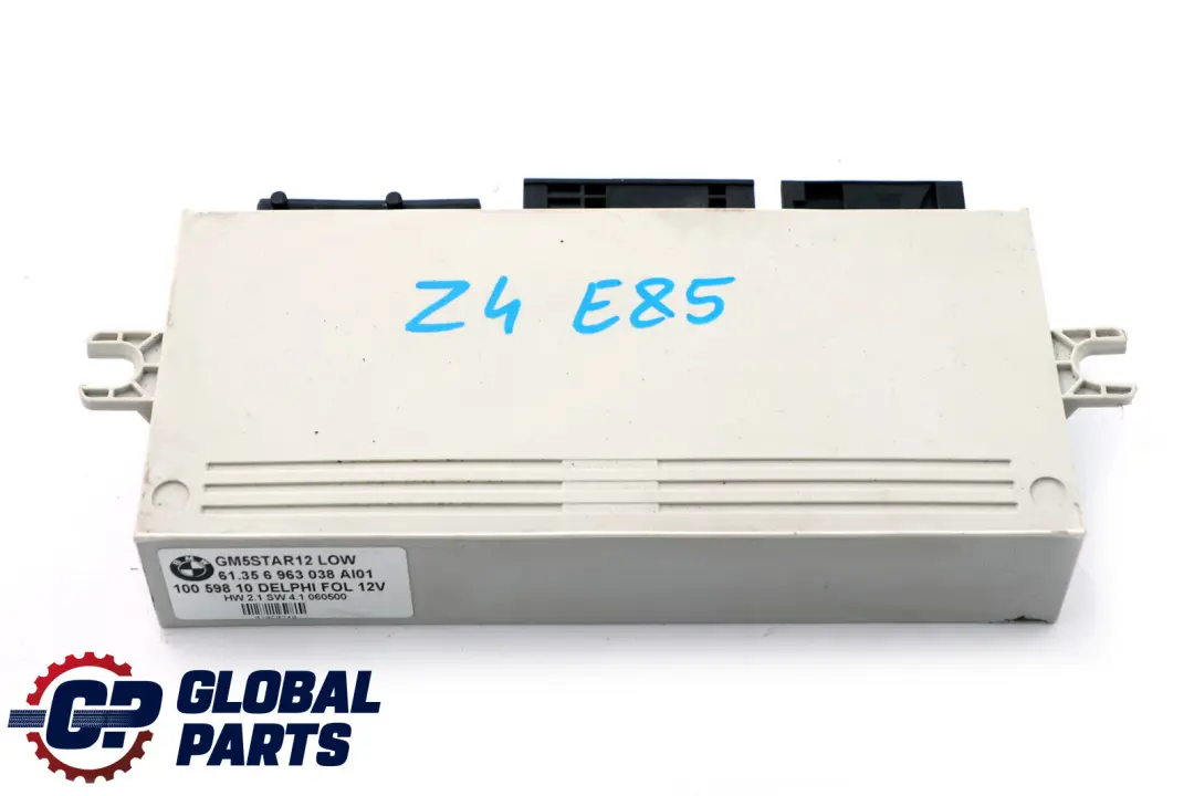 Modulo Unità Controllo Corpo GM5 Star12 LOW Delphi per BMW Z4 E85 E86 con numero di parte 6919275 BMW Z4 E85 E86 Modulo Unità Controllo Corpo GM5 Star12 LOW Delphi - SKU 6988086 - Numero di parte 6919275