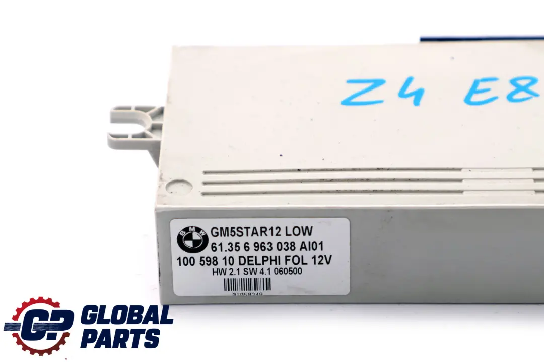 Modulo Unità Controllo Corpo GM5 Star12 LOW Delphi per BMW Z4 E85 E86 con numero di parte 6919275 BMW Z4 E85 E86 Modulo Unità Controllo Corpo GM5 Star12 LOW Delphi - SKU 6988086 - Numero di parte 6919275