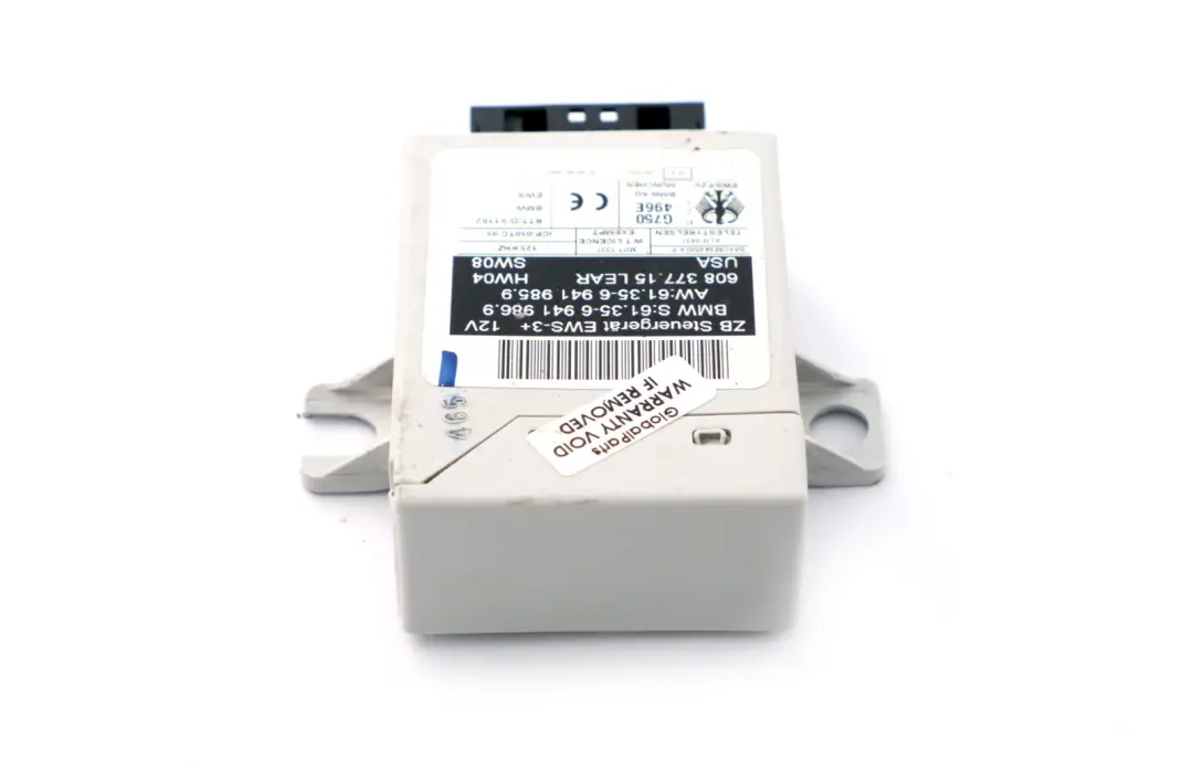 BMW X3 X5 E39 E46 E53 E83 Unidad de control Unidad de control EWS IV - SKU 6988104 - Número de pieza 6988104