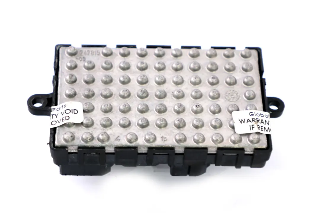 E63N E64 E64N Regulador del soplador Unidad De control Resistor para BMW E60 E61 E63 con número de pieza 6948422 BMW E60 E61 E63 E63N E64 E64N Regulador del soplador Unidad De control Resistor - SKU 6988425 - Número de pieza 6948422