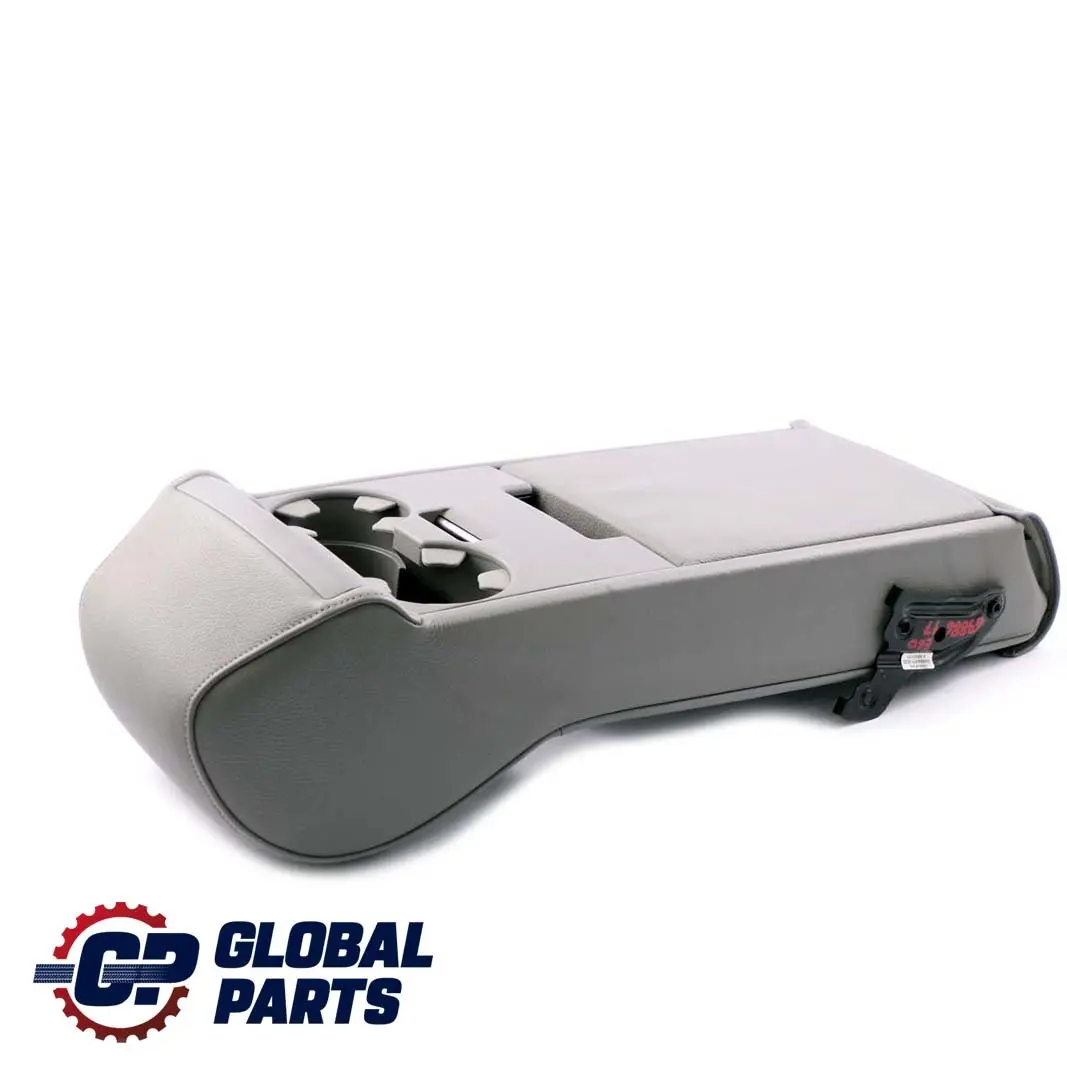 Asiento Trasero Apoyabrazos Estante Portavasos Gris Dakota para BMW E60 con número de pieza 6988617 BMW E60 Asiento Trasero Apoyabrazos Estante Portavasos Gris Dakota - SKU 6988617 - Número de pieza 6988617