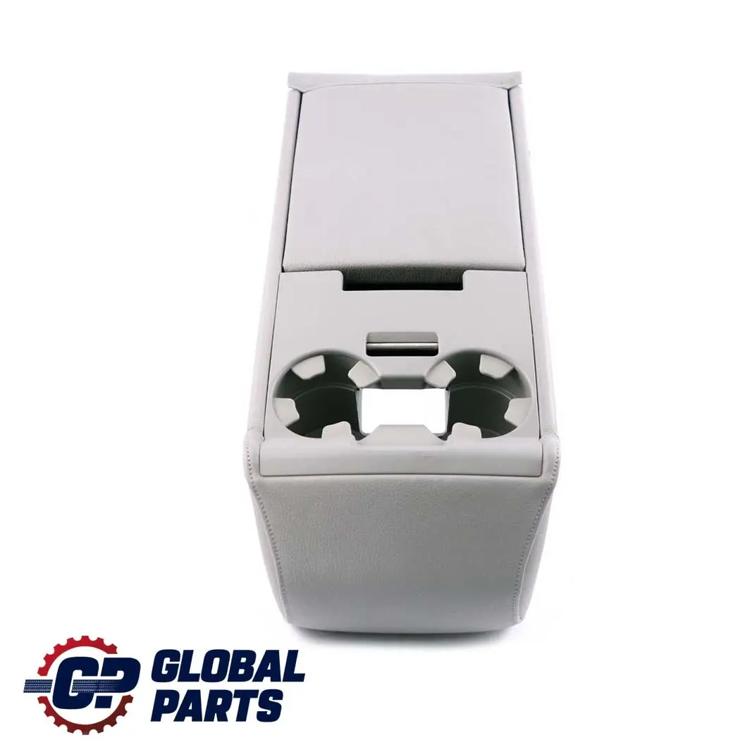 Centre Armrest Shelf Cup Holder Dakota Grey to BMW 5 Series E60 Rear Seat with Part number 6988617 BMW 5 Series E60 Rear Seat Centre Armrest Shelf Cup Holder Dakota Grey - SKU 6988617 - Part number 6988617