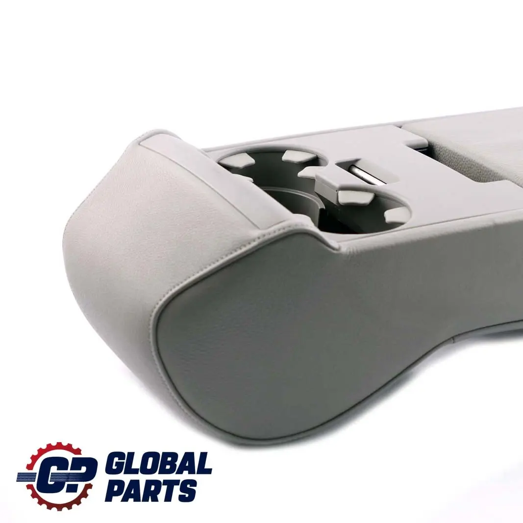Centre Armrest Shelf Cup Holder Dakota Grey to BMW 5 Series E60 Rear Seat with Part number 6988617 BMW 5 Series E60 Rear Seat Centre Armrest Shelf Cup Holder Dakota Grey - SKU 6988617 - Part number 6988617