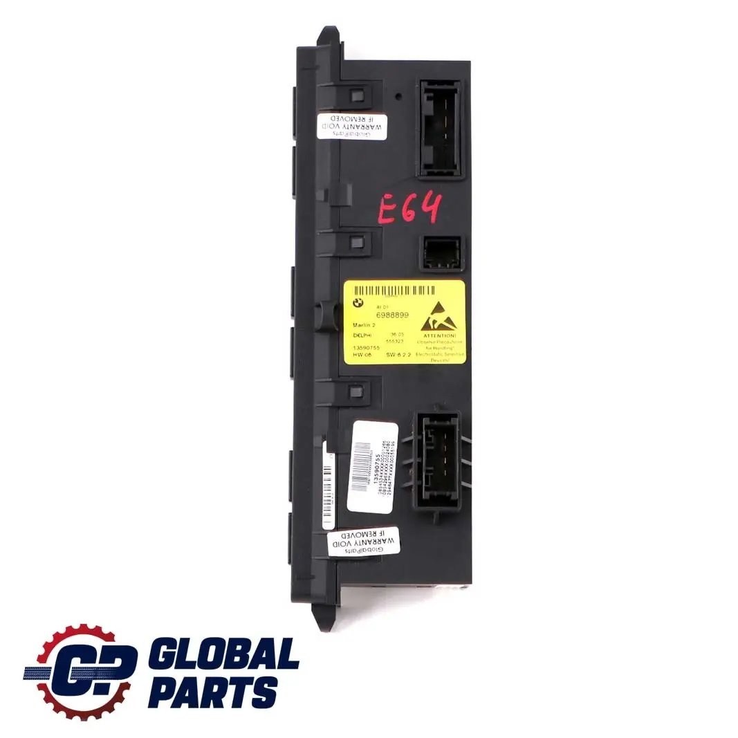 Center Console Module Switch Button to BMW 6 Series E64 Cabrio Convertible with Part number 6988899 BMW 6 Series E64 Cabrio Convertible Center Console Module Switch Button - SKU 6988899 - Part number 6988899