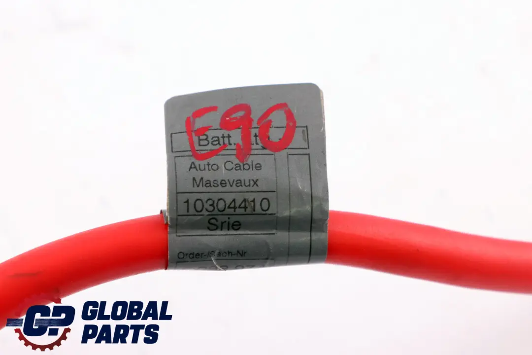 Battery Cable Plus Pole to BMW X1 E82 E84 E88 E90 E91 E92 LCI with Part number 6988974 BMW X1 E82 E84 E88 E90 E91 E92 LCI Battery Cable Plus Pole - SKU 6988974 - Part number 6988974