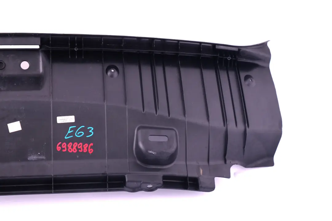 BMW 6 Series E63 E64 Boot Trunk Lid Loading Sill Cover Black 7009192 - SKU 6988986 - Part number 6988986