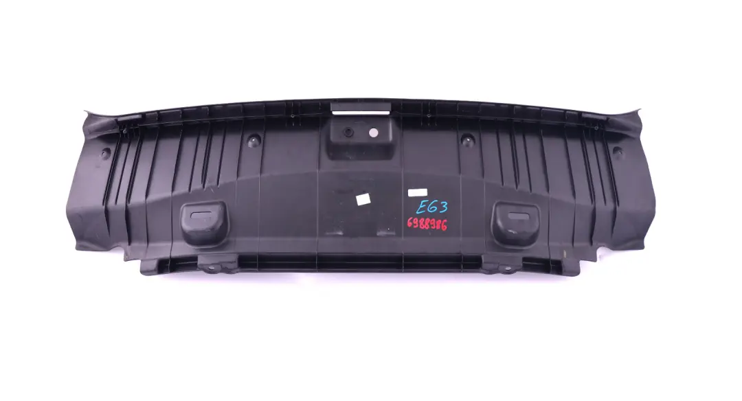 BMW 6 Series E63 E64 Cubierta Umbral Maletero Negro 7009192 - SKU 6988986 - Número de pieza 6988986